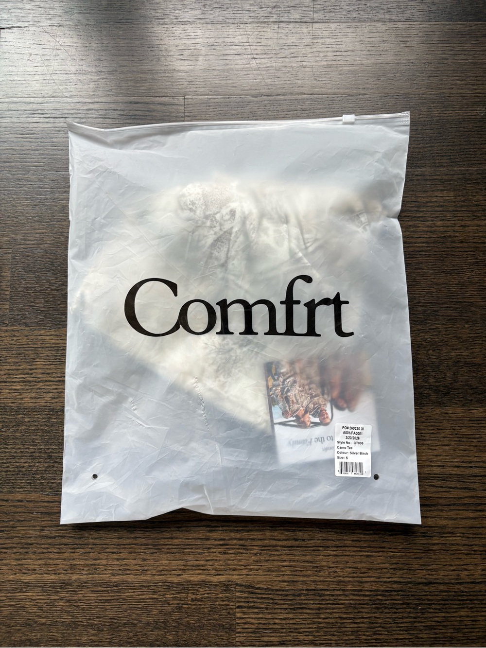 BNWT - COMFRT COLLECTION - SILVER BIRCH - UNISEX -SIZE SMALL